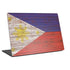 Philippines Flag Dark Wood Universal Laptop 11in (8.8 x 6.2in) Skin